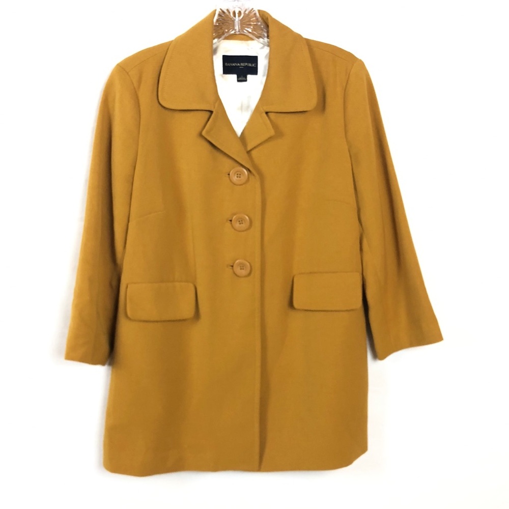 Banana Republic Mustard Yellow Jacket